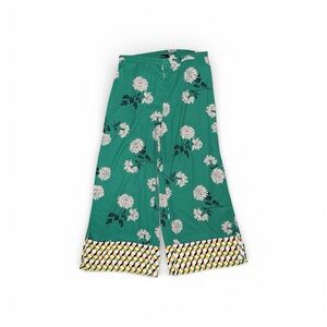 Forever 21 Green Floral Pajama Pants